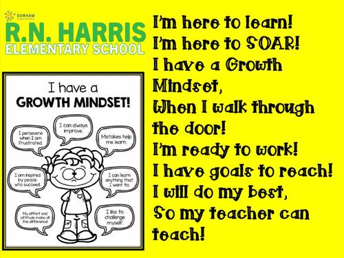 Growth Mindset Chant 